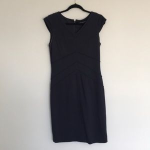 Dark navy dress